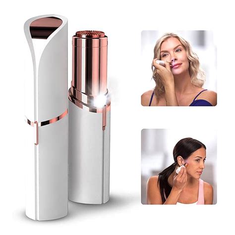 They do every possible way to remove unwanted hairs with waxing, bleach, hair removal creams, and epilators. Electric Portable & Compact Lipstick Shaped Hair Remover ...