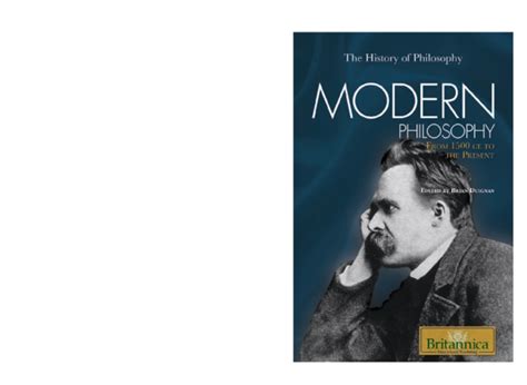 (PDF) 7891 Modern Philosophy From 1500 CE to the Present (The History ...