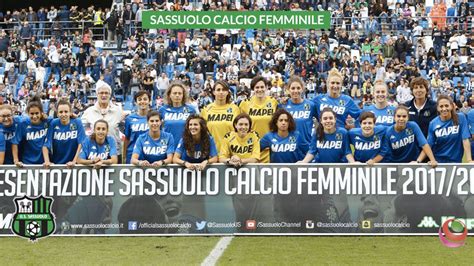 De club speelt sinds 2013 in de serie a en geldt over het algemeen als middenmoter. Presentato al Mapei Stadium il Sassuolo Femminile - Calcio ...