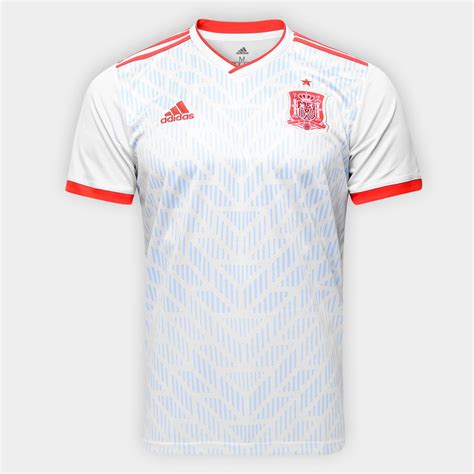 Finalmente, a inglaterra e a espanha, ganharam uma copa do mundo cada um. Camisa Seleção Espanha Away 18/19 s/n° - Torcedor Adidas ...