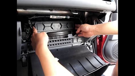 2003 Honda Accord cabin air filter replacement - YouTube