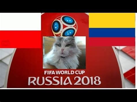 Padł wynik 1:1, bo na gola alana. POLSKA -KOLUMBIA⚽ 2018 ROSJA ⚽⚽ kot typuje wynik meczu ...
