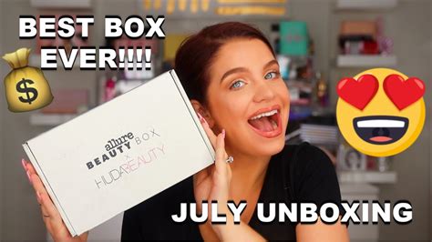 And by that, we mean having our summer beauty essentials on hand — a beachy texturizing spray, the perfect makeup brush kit, and plenty of skincare for calming and coddling complexions. July Allure Beauty Box Unboxing 2019 - YouTube