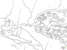 The ceiling of the sistine chapel is one of michelangelo's most famous works. sistine chapel coloring pages - Google Search (With images ...