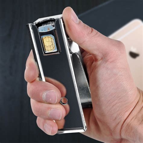 When you're trying to cram so much technology into a single case. SIM / Micro SIM card cutter Micro SIM to SIM adapter SIM ...