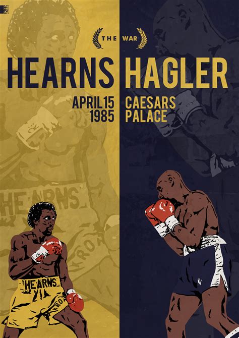 Marvelous marvin hagler fought in 67 professional fights, winning 62, losing 3 and drawing twice. The War | Boxing posters, Boxing images, Marvelous marvin ...