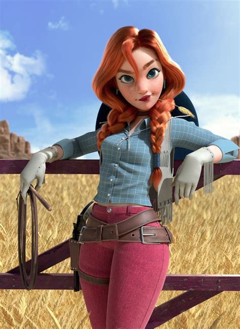 Our site is continually updated with new animated cowgirls pictures for people who are. Cowgirl by TonySilva | Character Art | 3D | CGSociety in ...