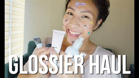 Glossier Haul | Makeup Review | Madelle Paltu-ob - YouTube