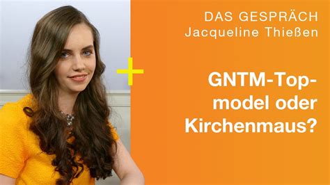 Uns erzählte sie von ihren. Vom Laufsteg auf die Kanzel | Talk mit Jacqueline Thießen ...