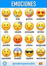 Las emociones primarias también se conocen como emociones básicas , y son las emociones volviendo a los tipos de emociones básicas, hemos visto que es posible describir unas 6 a partir de. emociones espanol - Google Search | Spanish language ...