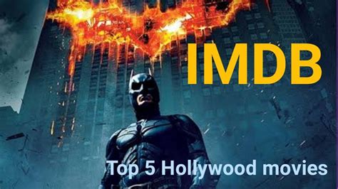 50 best thriller movies if you're all about that suspense. Top 5 Hollywood Movies | Highest IMDB Rating - YouTube