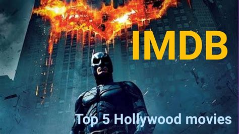 Obviously, to any thinking person, the shawshank redemption is not the best movie made, but it does have the highest imdb rating for those movies with a minimum number of votes to be listed on the top 250 movies list. Top 5 Hollywood Movies | Highest IMDB Rating - YouTube