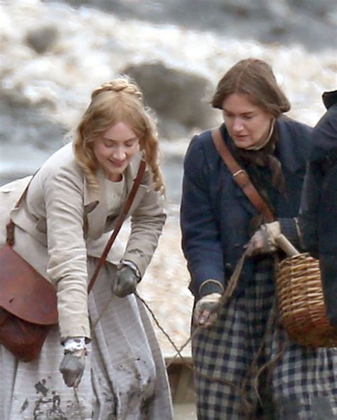 Kate winslet and saoirse ronan can't spark a fire in francis lee's chilly romance. Kate Winslet and Saoirse Ronan - Filming "Ammonite" in ...