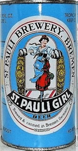 Heilemans old style steel pull tab beer can lacrosse wi. ST.PAULI GIRL-Beer-350mL-Germany