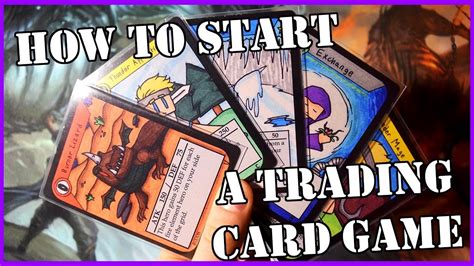 Maybe you would like to learn more about one of these? How To Start Making a Homemade TCG - YouTube