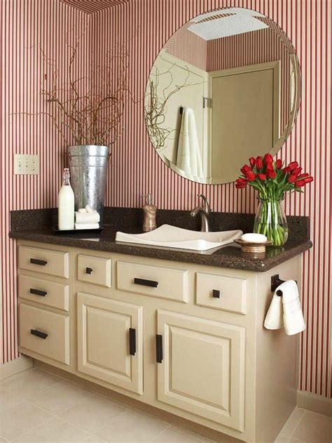 2021 is the year pink tiles come back! Red Bathroom Design Ideas | Bathroom red, Bathroom floor ...