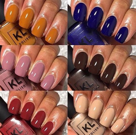 Existe una gran variedad de estilos y diseños de peinados, y se pueden crear con accesorios y productos para el cabello. KL Polish | Uñas para piel morena, Esmalte para morenas ...