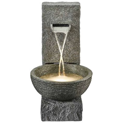 Check spelling or type a new query. Serenity Stone-Effect Cascading Water Bowl Water Feature ...