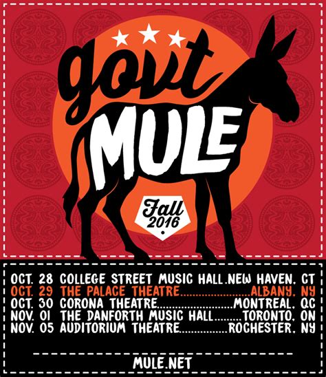 You must be logged in to post a comment. Gov't Mule Unveils More Fall Tour Dates & Shares 'The Tel ...