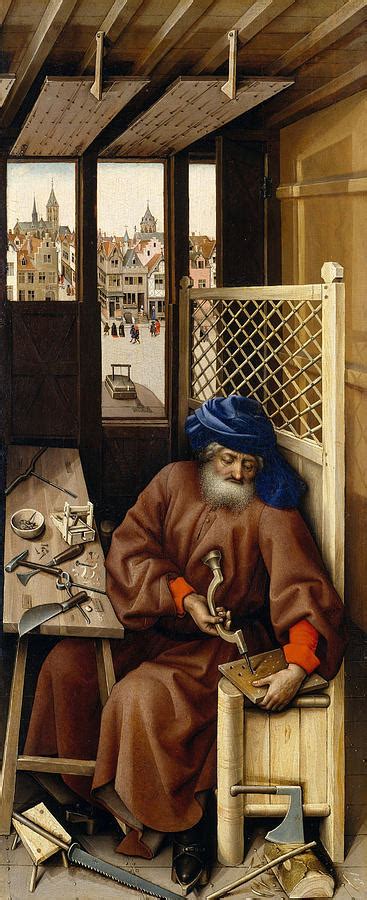 Solution de réservation en ligne pour campeurs et gestionnaires de camping |. Annunciation Triptych, Merode Altarpiece, left wing ...