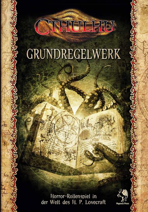 Pen and paper charakterbogen : Cthulhu - Das Pen & Paper zu H.P. Lovecrafts Horrorstories ...