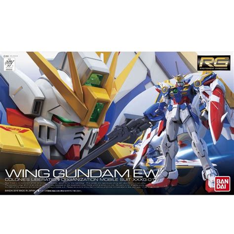 Mobile suit gundam wing product line: BANDAI 1/144 RG (020) Wing Gundam EW | Shopee Malaysia