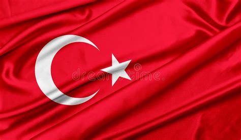 The flag is often called al bayrak (the red flag), and is referred to as al sancak (the red banner) in the turkish national anthem. Turkiet flagga fotografering för bildbyråer. Bild av ...