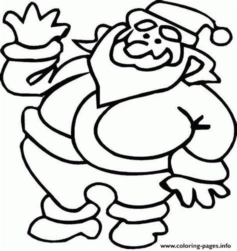 We meet normally santa claus a old people but here we meet a cute santa claus. Cute Simple Kid Christmas Santa Claus 01 Coloring Pages ...