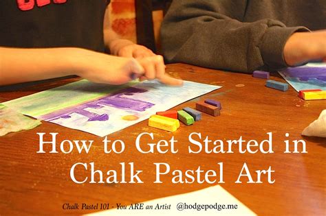 All exchanges have this option, so enable it! You ARE an Artist: How to Get Started in Chalk Pastel Art ...