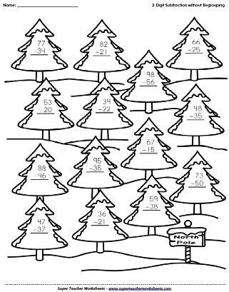 Check out our great selection of fun christmas worksheets and printables. christmas math worksheets for 2nd grade | Christmas ...