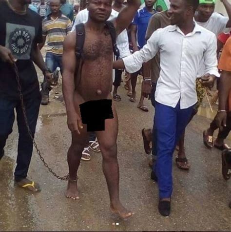 Your post must obviously be in a public space. Yahoo-boy Stripped N*ked and Disgraced After He Tried to ...