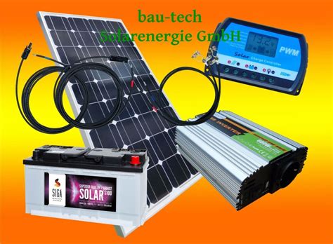 Maybe you would like to learn more about one of these? 100Watt Garten Camping Solaranlage, 12 Volt SET ...