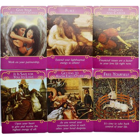 This oracle deck uses western astrology to convey inspirational and transformative messages. Full English Romance Angels Oracle Cards Deck Mysterious Tarot Cards Board Game Read Fate Card ...