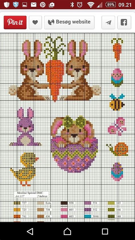 The free original cross stitch patterns listed here are small simple patterns, that can be completed with leftover floss. Pin by Lisa Forsman on Easter Cross Stitch | Cross stitch ...