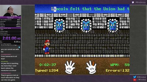 You have completed the typing race.? DOSCathlon #3 Blind Race - Game 6 - Mario Teaches Typing ...