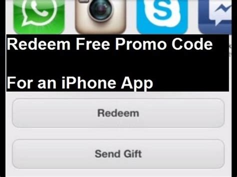 Invites, promo codes and other ways to earn cash app rewards and discounts. How to Redeem Free Promo Code for an iPhone App - YouTube