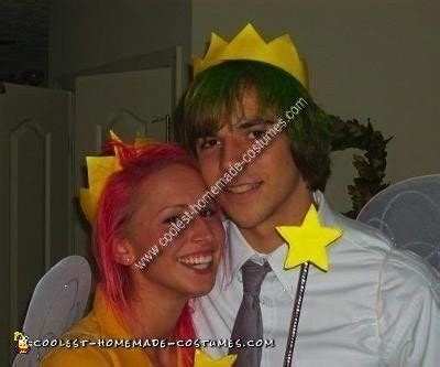 Cosmo and wanda are two of the main characters of the animated series fairly odd parents. Coolest Homemade Cosmo and Wanda Couple Costume from Fairly Odd Parents