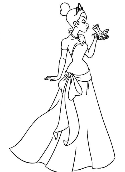 Wilson coloring page from chuggington category. Free Printable Princess Tiana Coloring Pages | ColoringMe.com