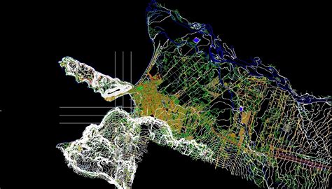 Pucon, cautin, chile, south america geographical coordinates: Map Of Pucon, Chile DWG Block for AutoCAD • Designs CAD