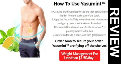 Recommended to use at least 30 days continuously for. Yasumint Patches Reviews Dec 2020 Check It is Scam or Not?
