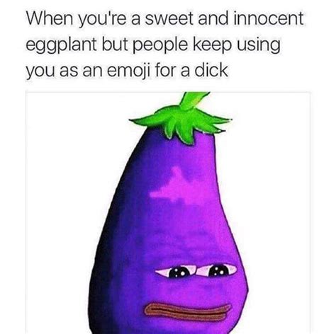 Click on the emoji icon you want to find the meaning or definition for to reveal it's intended meaning. 🍆 - eggplant emoji - What does the eggplant emoji mean?