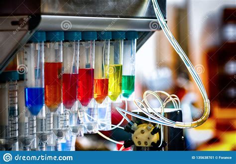 Bill analysis click here for h.b. Plastic Test Tubes In Automatic Machine For Sample Analysis Stock Image - Image of tubes, blue ...