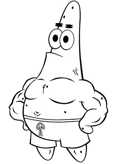 On this page you can see patrick star coloring pages. Patrick coloring pages to download and print for free