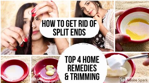 With time, the hair ends lose their protective layer and end up splitting. How To Get Rid Of Split Ends | Top 4 Home Remedies & Hair ...