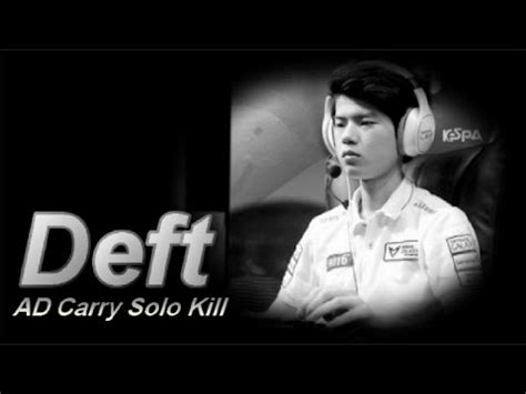 뭐가 듀오 ( 데프트 x 스맵 ) | drx deft. 데프트 원딜 솔로킬 매드무비 - YouTube