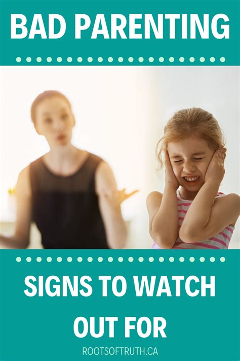 Signs Of Bad Parenting | Bad parents, Parenting skills ...