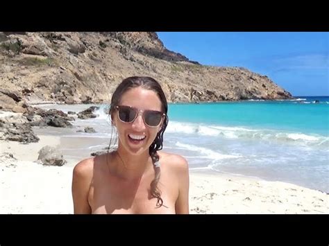 Stupefying russian brunette teen zena and male in this video. Exploring the NUDE BEACH of St. Barth's! (MJ Sailing - EP ...