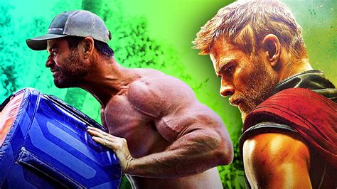 The film, which stars chris hemsworth as the god of thunder, has been in production since january, with familiar faces from marvel's other franchises also set to make. Chris Hemsworth Shows Off How Jacked He's Getting For ...