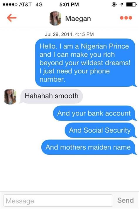 Coming up with that first perfectly witty message the minute you match with someone. Opening lines for online dating messages. 10 Opening Lines ...