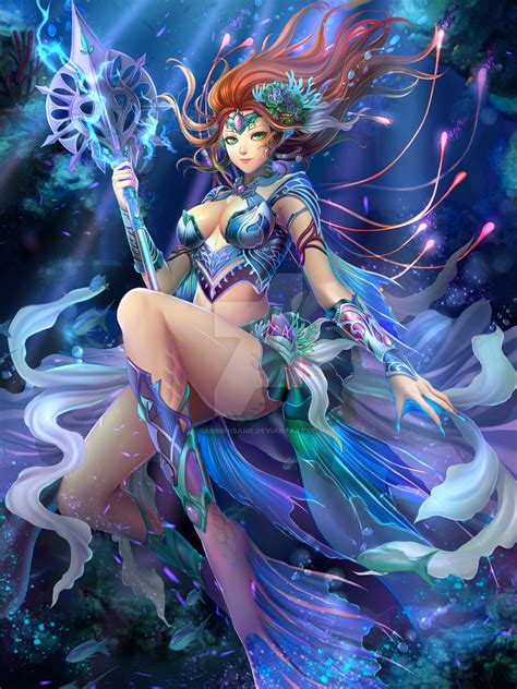 Click here for our cookie policy. Nereid by sammihisame on DeviantArt